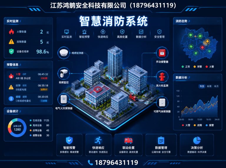 屯昌智慧消防系统展示图